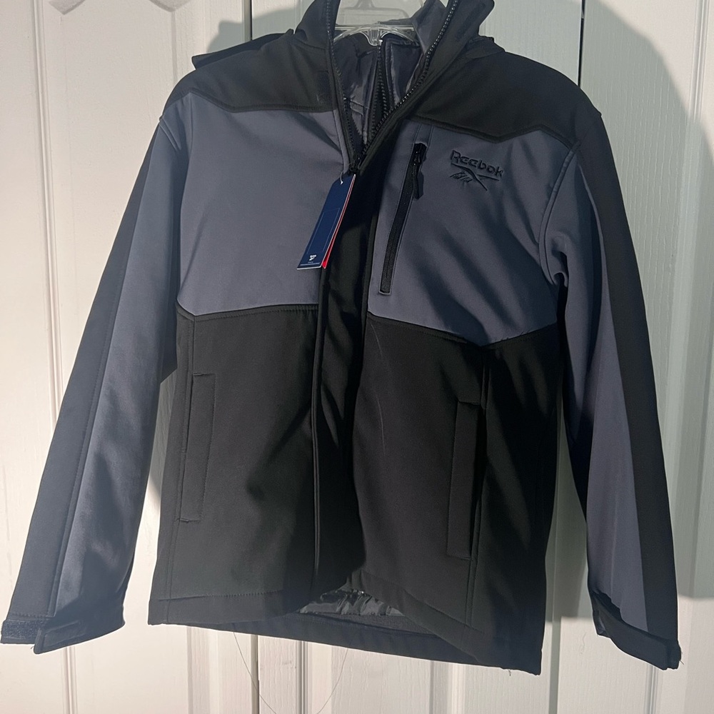 Reebok Black and Gray Jacket